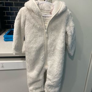 NWT Primary hoodie fleece romper